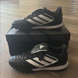 adidas Black and White Athletic Shoes